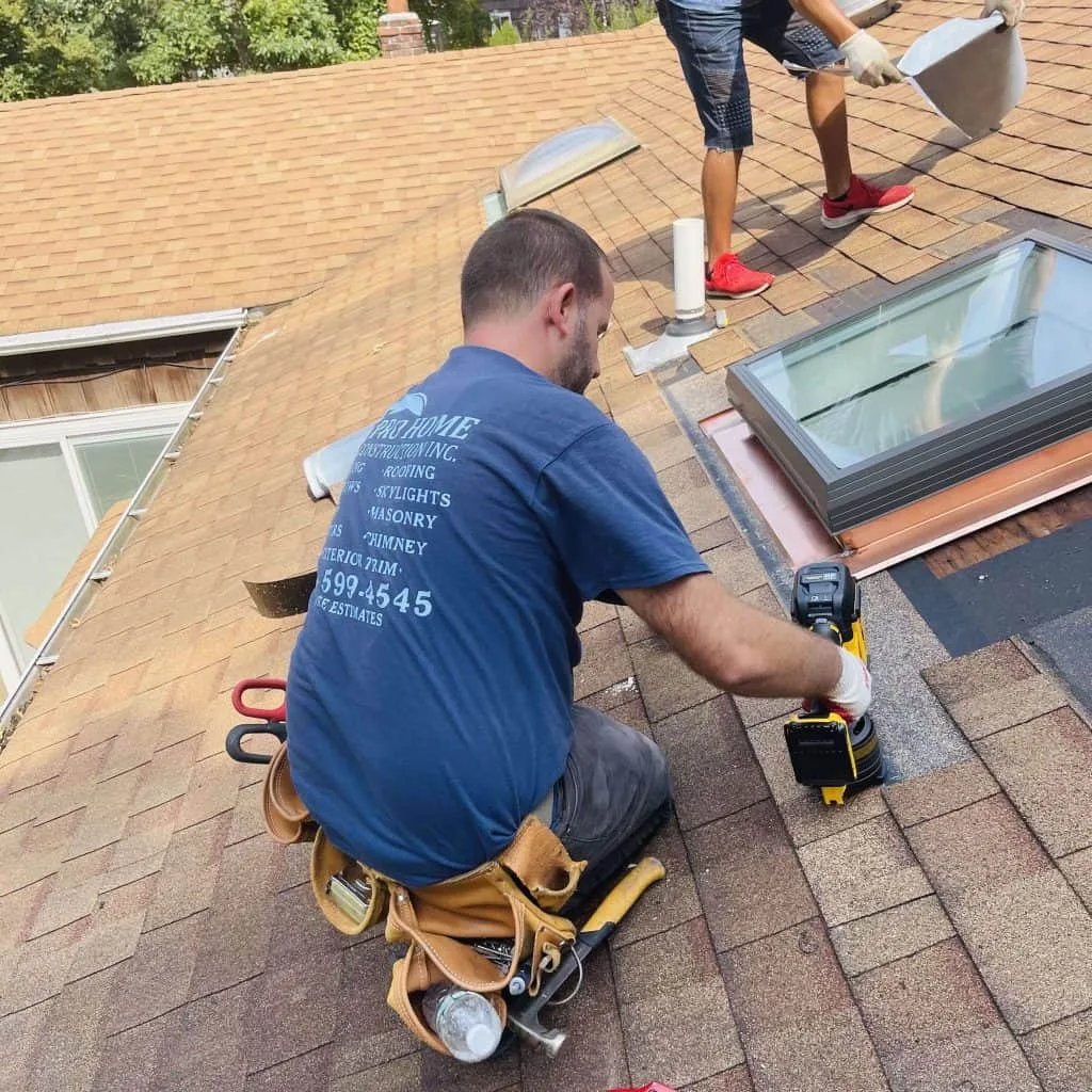 mounted skylight installation in suffolk county